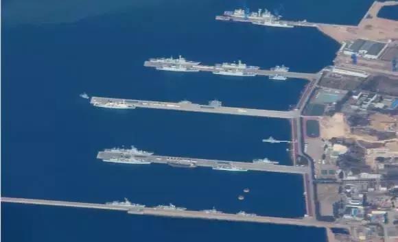 中国航母编队基地俯瞰图曝光，未来或成亚洲第一军港！