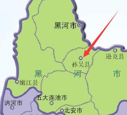 黑龙江一个县，人口仅10万，县名很容易让人误会